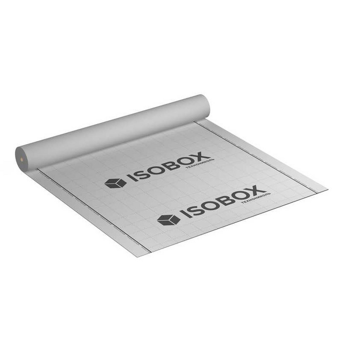 Гидро-ветрозащитная диффузионная мембрана ISOBOX 95 1.5х50 м